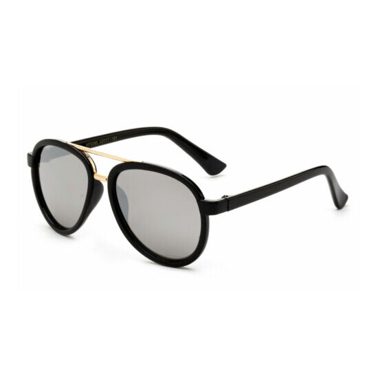 Kids Sunglasses Aviator Style Boys Girls Youth Eyewear Classic UV 100% Lead Free image {8}