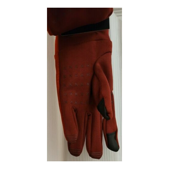 HURLEY Multi-Use Winter Tech Gloves Red Colorblocked Adult Size L/XL NEW ! image {4}