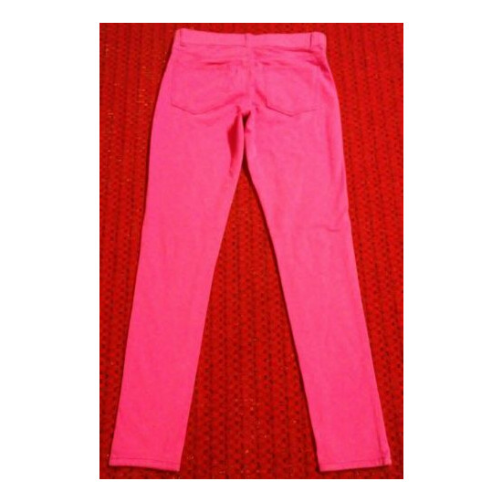 New With Tags Arizonia Jean Co. Girls Size 12 Regular Pink Cotton Blend Jeggings image {2}