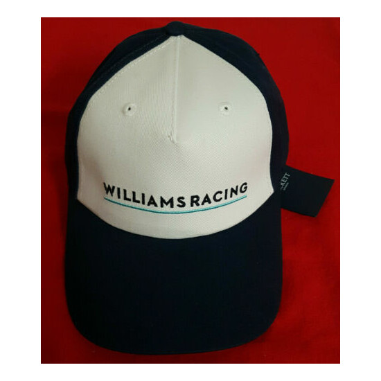 Williams Racing Hat NWT. By Hackett London. Kids One Size. Blue & White. Superb image {1}