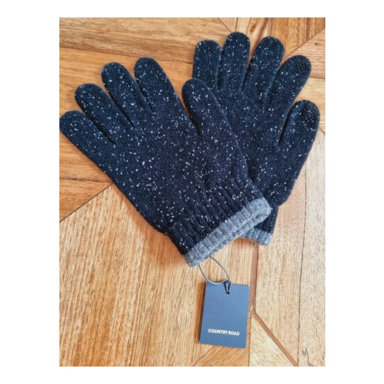 Country Road - Men's Speckle Knit Glove - OS RRP $49.95 image {1}