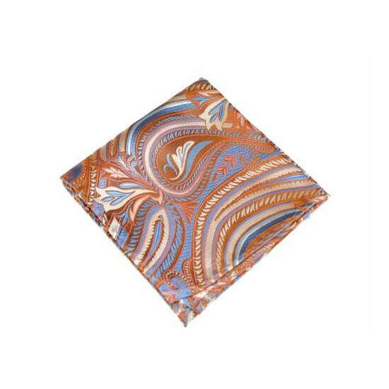 Lord R Colton Masterworks Pocket Square - Lake Toya Copper Lilac Silk - $75 New image {1}
