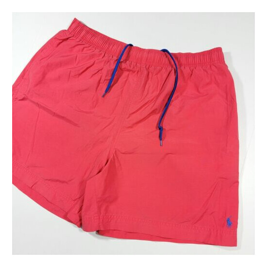 Polo Sport Ralph Lauren Men's Swim Short Coral Pinkish Red Size XL image {4}