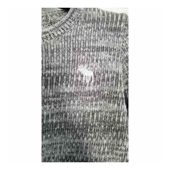 Abercrombie Kids Gray Knit Sweater 11/12 image {2}