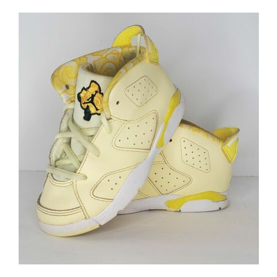 Toddler Nike Air Jordan Retro 6 Citron Tint Size 10 image {1}