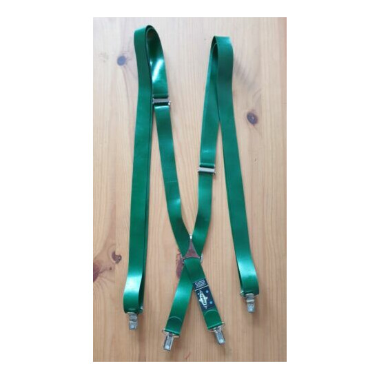 Libidex Mens Unisex Latex Rubber Braces - Metallic Green image {1}