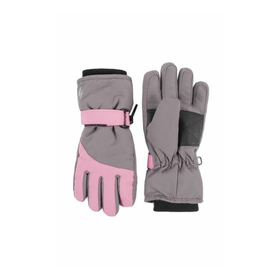 Heat Holders - Kids Waterproof Fleece Insulated Thick Thermal Winter Ski Gloves image {3}