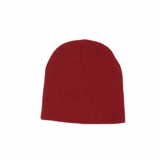 TROJANS USC Fowler Girl Youth Kid Knit Cap Cardinal Red Gold Headwear Beanie Hat image {2}