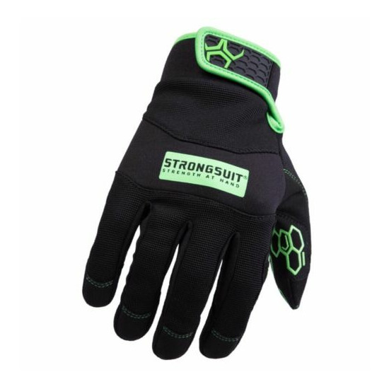 StrongSuit Grasper Grip Gloves BLACK Work Moving Driving Shooting Touchscreen  image {1}