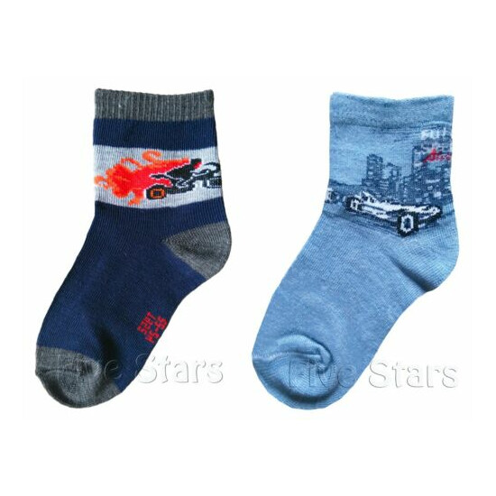 Kids Boys Girls Socks Children Kids Cotton Socks Multi Buy All Sizes EU 22-34  image {3}