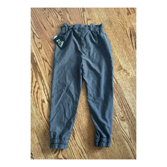 *NWT* Art Class Charcoal Gray Utility Joggers Girls Small (6/6x) image {4}