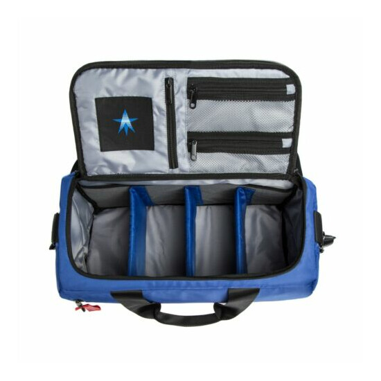 Premium Sneaker Bag - Travel Duffel Bag with 3 Adjustable Divides Compartments image {2}