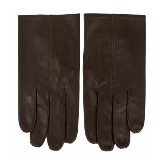 John Lobb Handmade Luxury Twinstitch Gloves Brown BNWT Size 10.5 image {1}