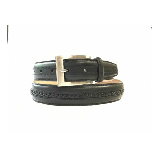 Italian Leather on Full Grain Liner. Hand lacing at the center. Sale-$ was 46.99 image {2}