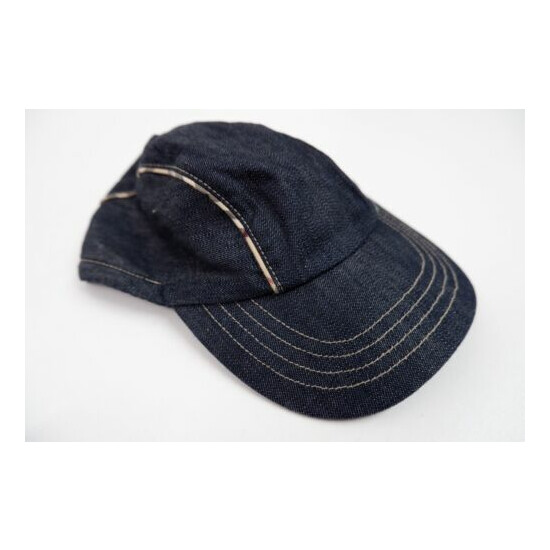 BURBERRY Denim Soft Cap Basball Hat Size 48  image {1}