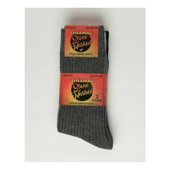 Mens Boot Socks Wool Rich Quality Ideal For Dr Martens Timberland Caterpillar Thumb {3}