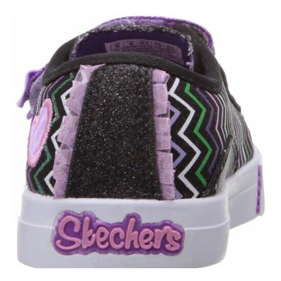 FREE SHIPPING NIB Size 5 Toddler LITE UP Sprinkle Toes Sneakers image {3}