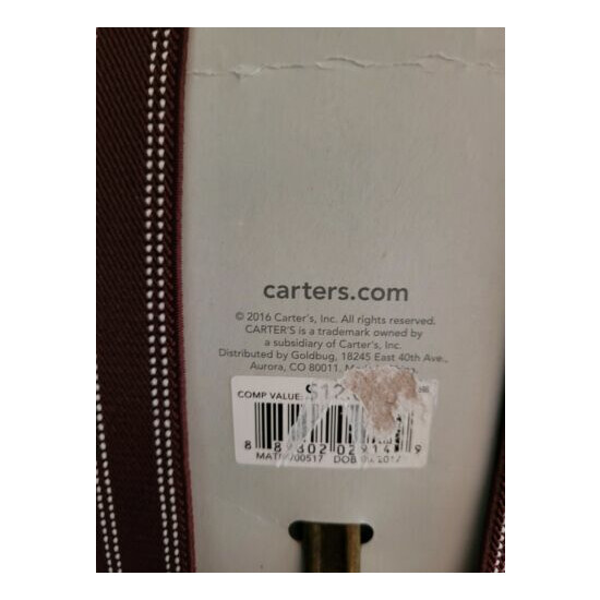 Carter's Boys Brown Suspenders NWT image {3}