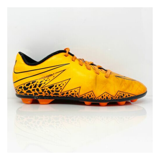Nike Boys HyperVenom Phade II FG-R 744942-888 Yellow Soccer Cleats Shoes Sz 4.5Y image {1}