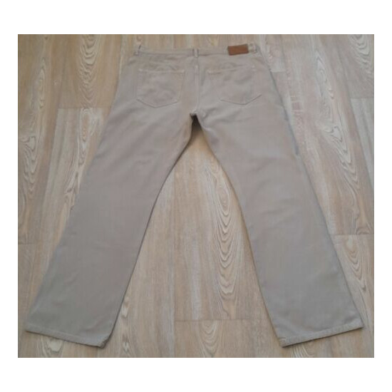 GANT JASON Men's BEIGE Jeans W36 L32 REGULAR STRAIGHT Excellent Condition image {2}