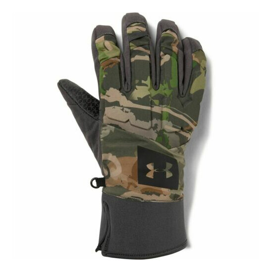 [1318575] Mens Under Armour Mid Season Windstoppper Hunt Gloves image {5}