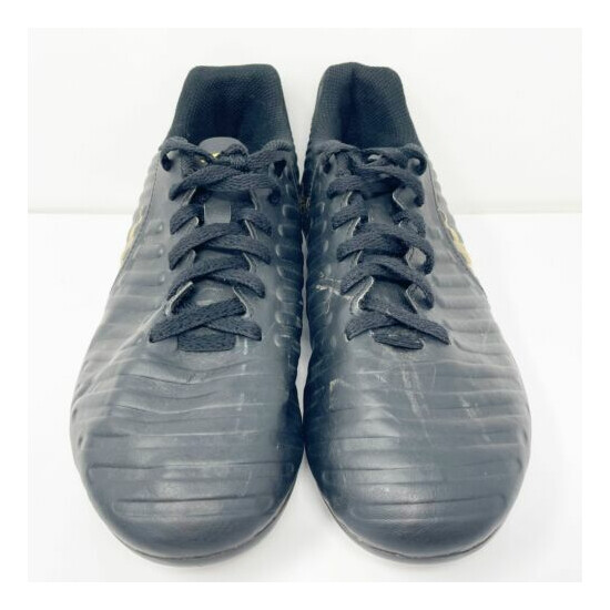 Nike Boys Tiempo Legend 7 AO2597-077 Black Football Cleats Shoes Sneakers 5.5Y image {3}