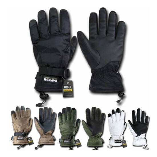 Rapid Dom Breathable Winter Water Resistant Gloves Tactical Patrol Outdoor Army image {1}