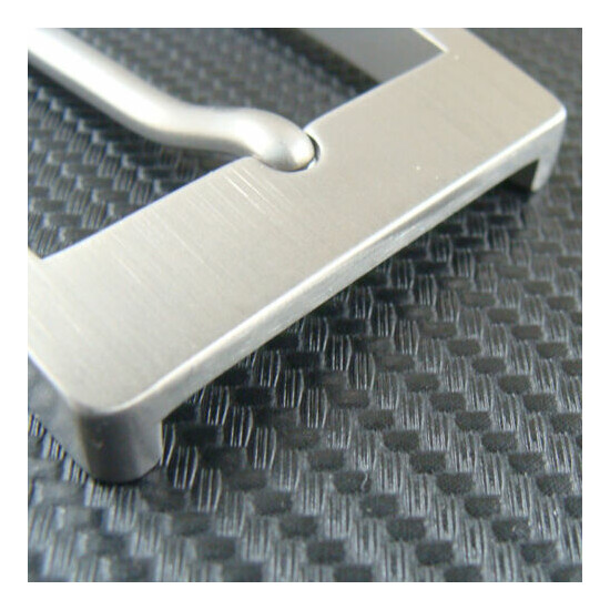 Titanium Belt Buckles Anti-Allergy Belt pin Buckle for 35mm/38mm Belt Z295 image {3}