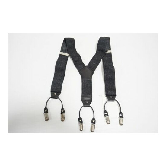 Yohji Yamamoto men's suspender black  image {1}