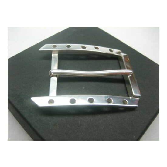 STERLING SILVER 925 BUCKLE AVAILABLE FOR 1" 1-1/8" 1-1/4" 1-3/8" 1-1/2" BELTS Thumb {2}