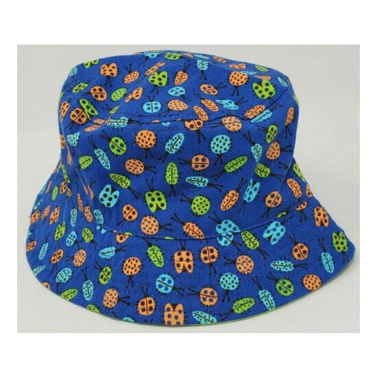 Baby Toddler bucket Hat Unisex LadyBug & Co Blue image {1}