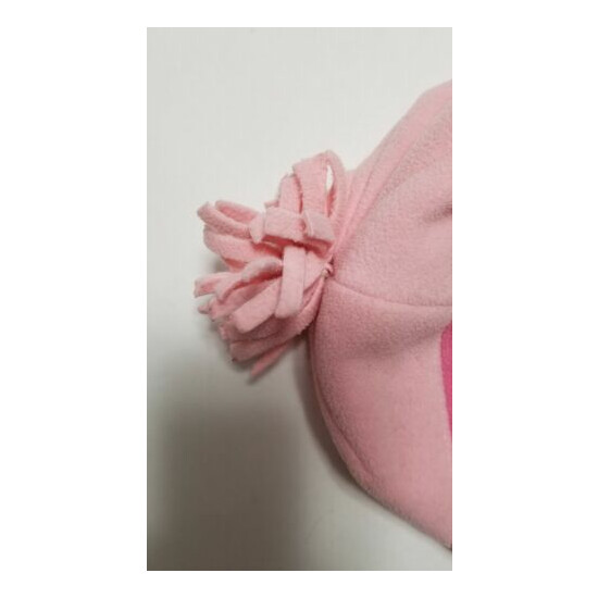Girls Size 4-7 Pink Winter Hat with Sequins image {4}