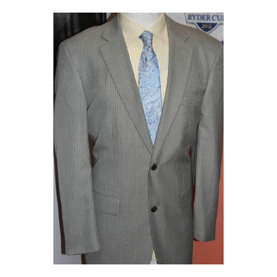 Like Nw Joseph & Feiss Houndstooth Blazer Sport Jacket Size 44 L *Excellent* image {2}