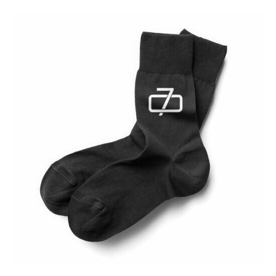 70th Birthday Gift Black Socks Present Idea for Men Him He 70 Funny Keepsake image {1}