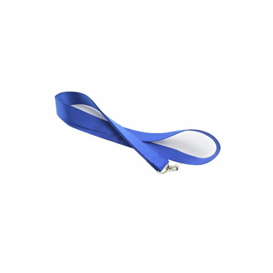 High Quality Polyester Blank Lanyards for Business Events Conference 100 5/8" image {2}