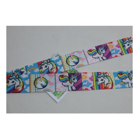 MITTEN CLIPS x 1pr unicorn ribbon girls boys kids glove holders savers gift idea image {4}