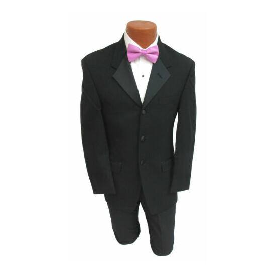 Men's Kenneth Cole Black Tuxedo Jacket Cheap Discount Wedding Prom Mason 40R image {1}