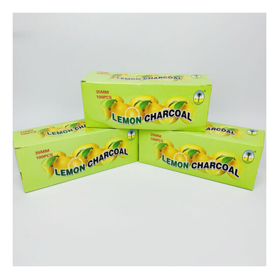 Lemon Flavored Useful Hookah Charcoal Quick-lighting Charcoal Hookah Accessories Thumb {6}
