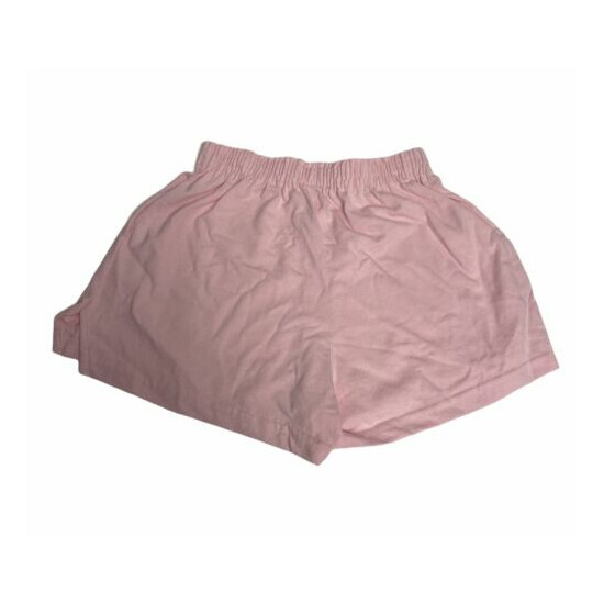 New Pink Girls Augusta Cheer Shorts Small Free US Shipping image {3}