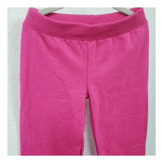 Hanes Girls' ComfortSoft EcoSmart Jogger Pants, Amaranth, Small image {3}