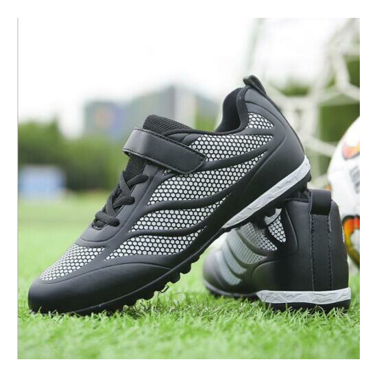 Cool Kids Child TF Cleats Soccer Shoes Boys Outdoor Soccer Boots Football Shoes  image {1}