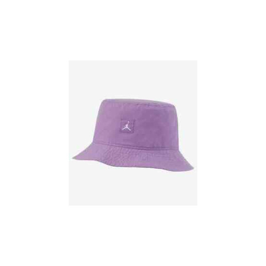 Nike Jordan Jumpman Washed Bucket Hat Violet Shock DC3687-591 Unisex NWT image {1}