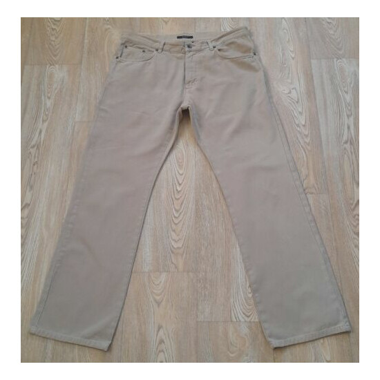 GANT JASON Men's BEIGE Jeans W36 L32 REGULAR STRAIGHT Excellent Condition image {1}