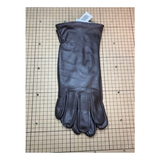 Pilot Glove Shell Government Issue Leather Sheepskin Size Large /6 New image {2}
