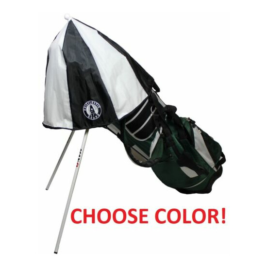 DrizzleStik DRAPE Golf Bag Umbrella Club Rain Cover Gift Accessory Drizzle Stick image {1}