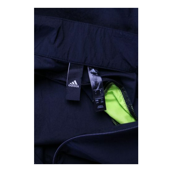 adidas Performance Men Track Jacket Lightweight Activewear Leisure Black size L image {4}