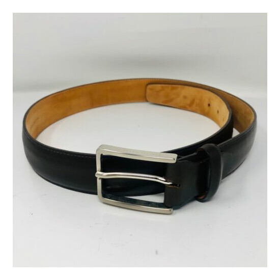 Fratelli Rossetti Mens Dress Belt Brown Leather Adjustable 50/95 image {1}
