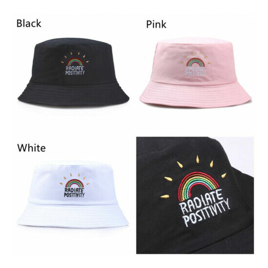 8 Styles Bucket Hat Cap Canvas Women Men Fishing Boonie Brim visor Sun Safari image {4}