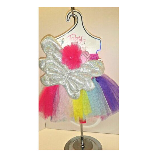 Baby Tutu, Butterfly Wings & Headband 3 Pc Set, Multi-colored from Toby NY image {2}