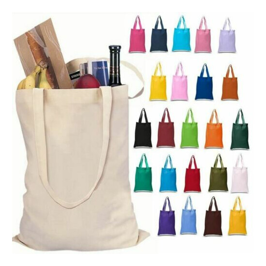 100 Pack Grocery Shopping Totes Bag Bags Recycled Eco Friendly Wholesale Bulk image {1}
